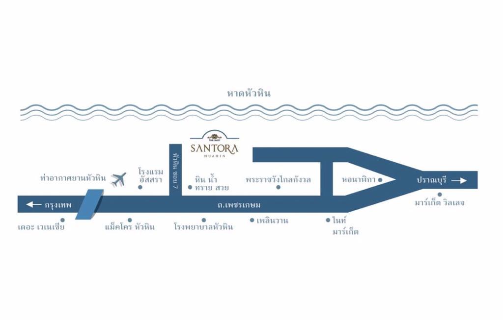 Apartamento The Crest Santora Hua-Hin HHQ Exterior foto